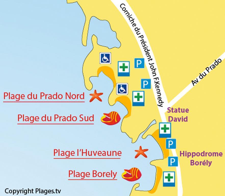 Casa Cacao Pres Plage Et Velodrome Marseille Eksteriør bilde